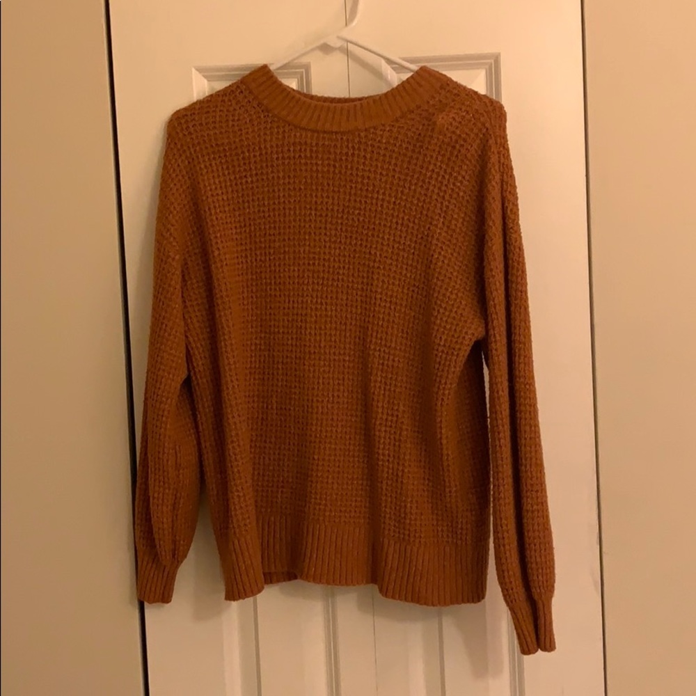 American Eagle Orange Sweater
